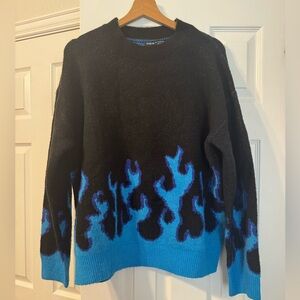 Blue Flame Sweater L